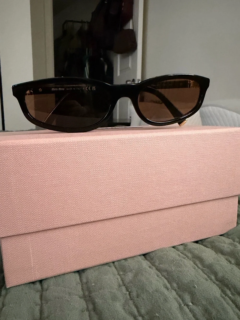 Miu Miu sleek black